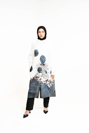 صورة قميص طويل نسائي