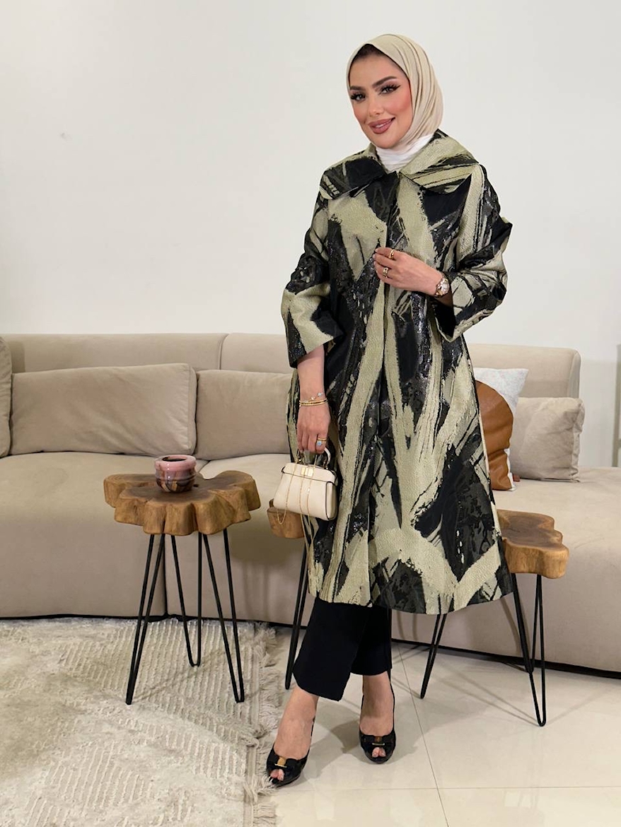 صورة جاكيت طويل نسائي