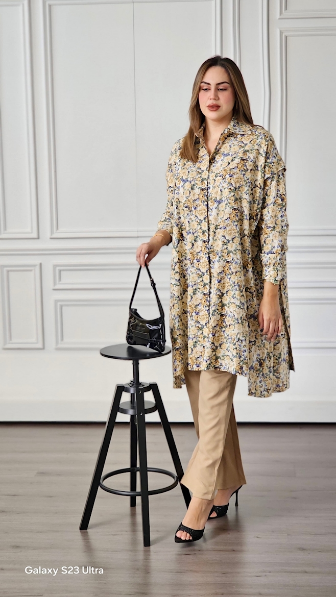 صورة قميص طويل نسائي