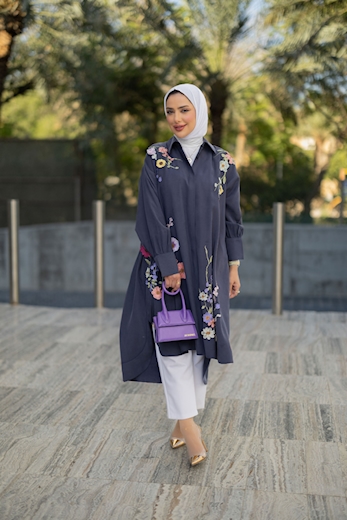 صورة قميص طويل نسائي