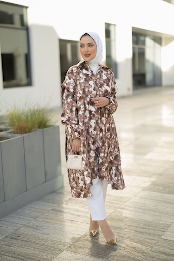 صورة قميص طويل نسائي