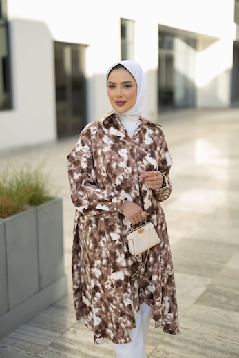 صورة قميص طويل نسائي