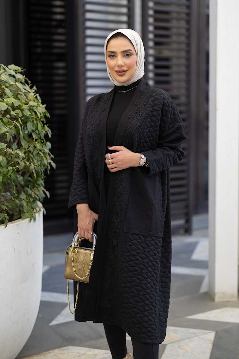 صورة جاكيت طويل نسائي