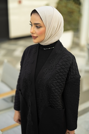 صورة جاكيت طويل نسائي