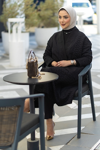 صورة جاكيت طويل نسائي