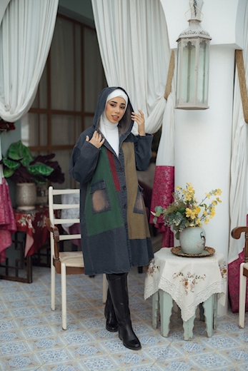 صورة جاكيت طويل نسائي