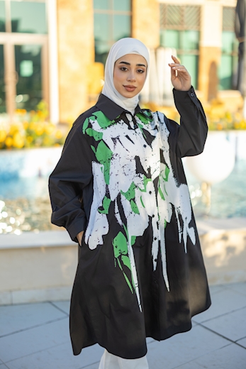 صورة قميص طويل نسائي