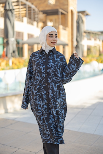 صورة قميص طويل نسائي