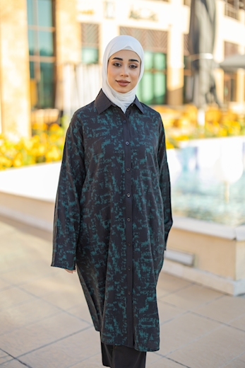 صورة قميص طويل نسائي