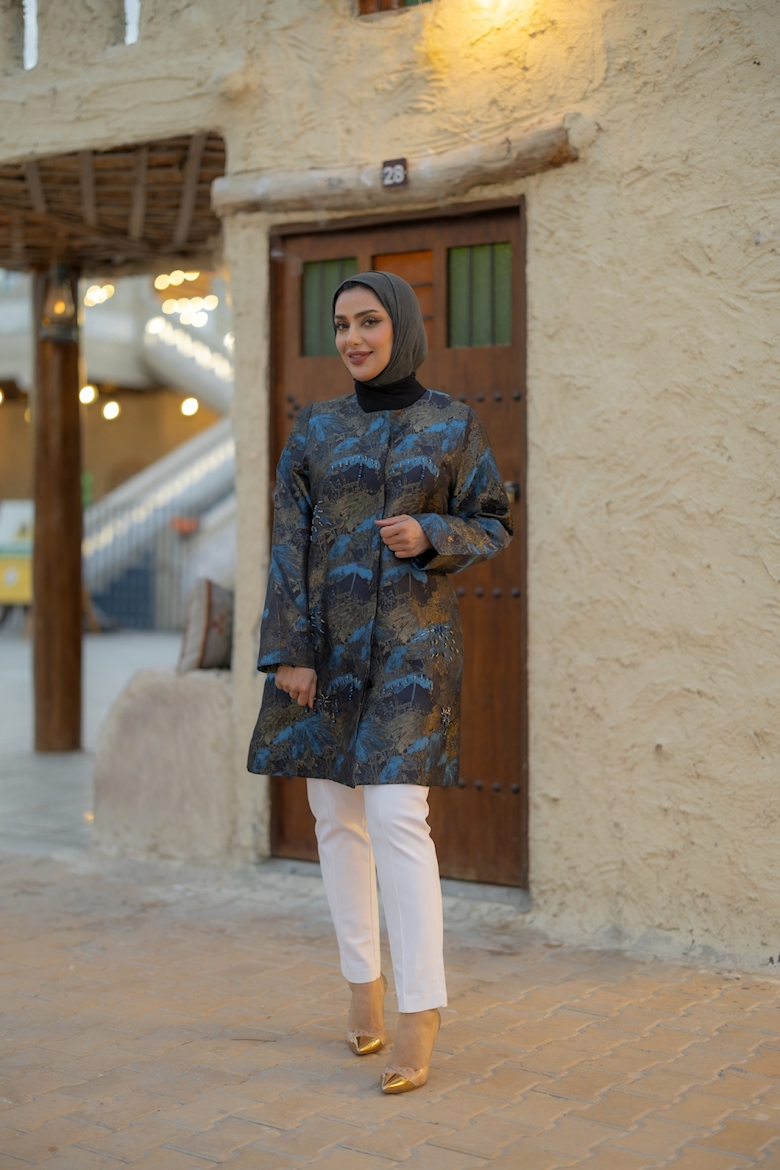 صورة جاكيت طويل نسائي