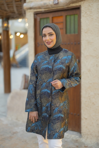 صورة جاكيت طويل نسائي