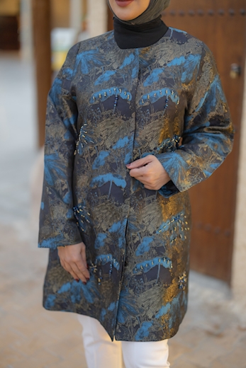 صورة جاكيت طويل نسائي